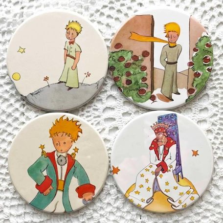 the little prince coaster set